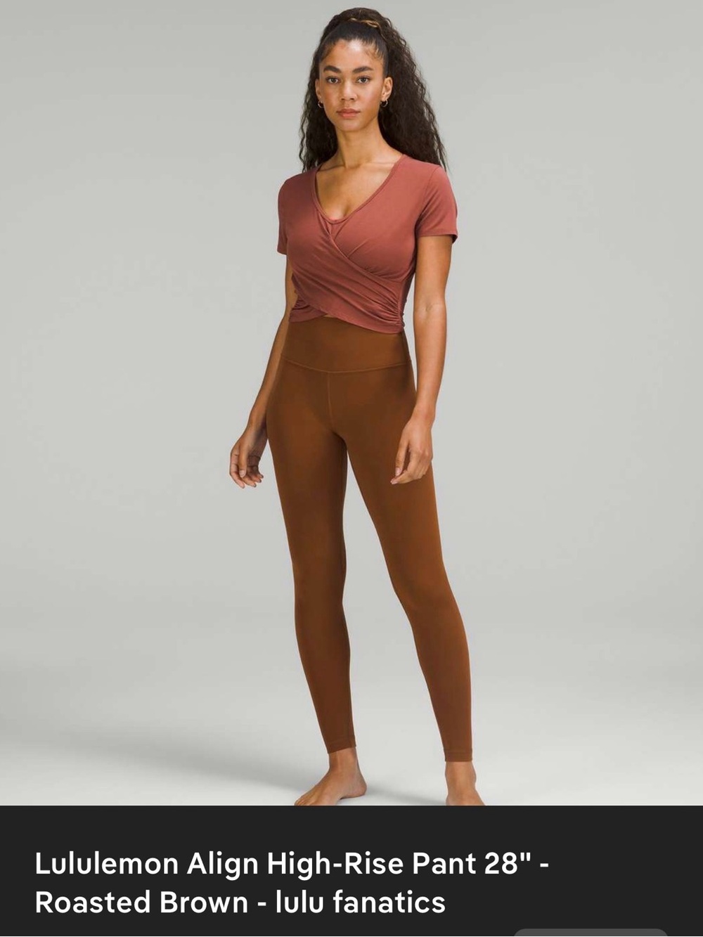 lululemon athletica High-Rise Leggings roasted brown
